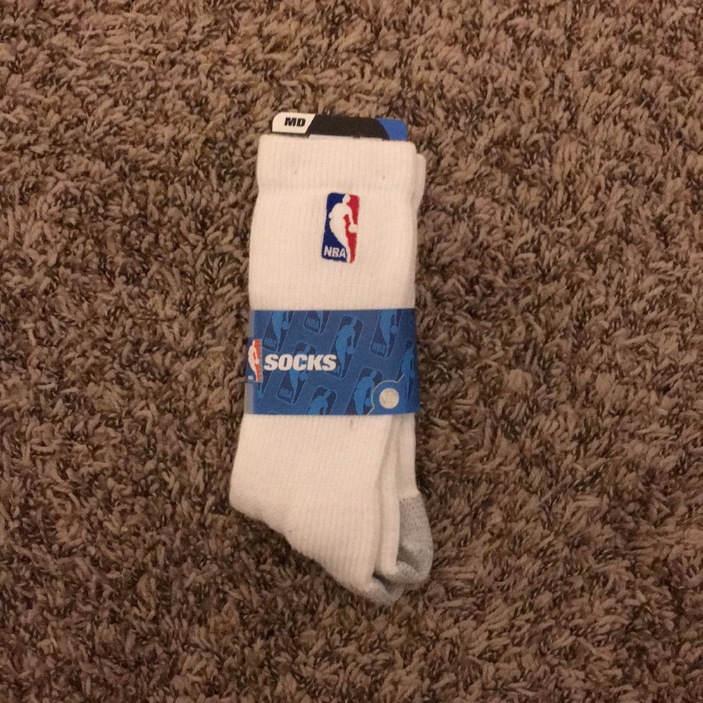 NBA Logoman socks size M 5-10